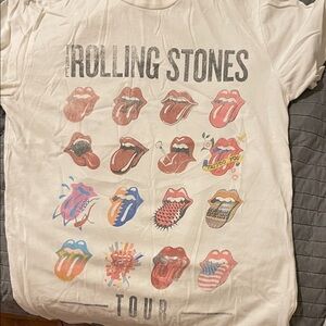 Lucky Brand Rolling Stones Graphic Tee - White